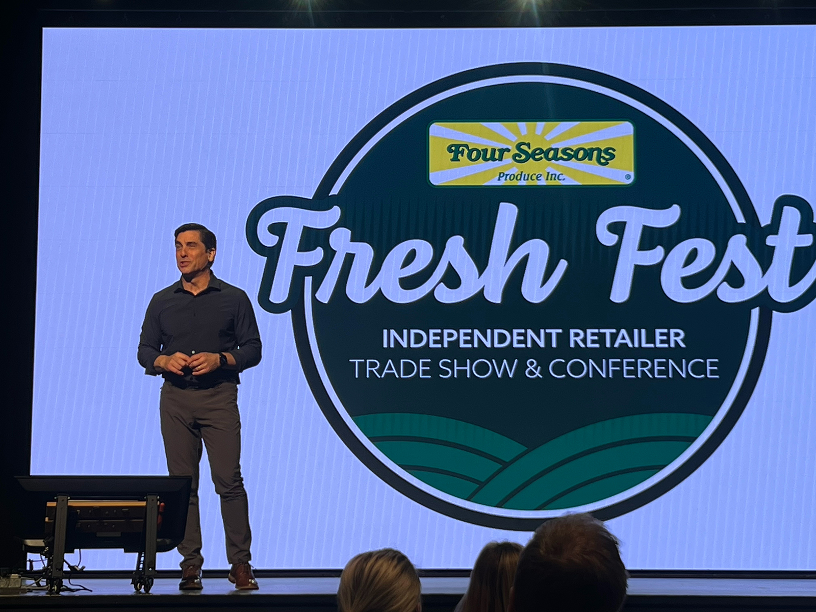 Keynote Speaker Dan Thurmon entertained and inspired Fresh Fest attendees to embrace uncertainty in their personal and professional lives in order to facilitate growth.