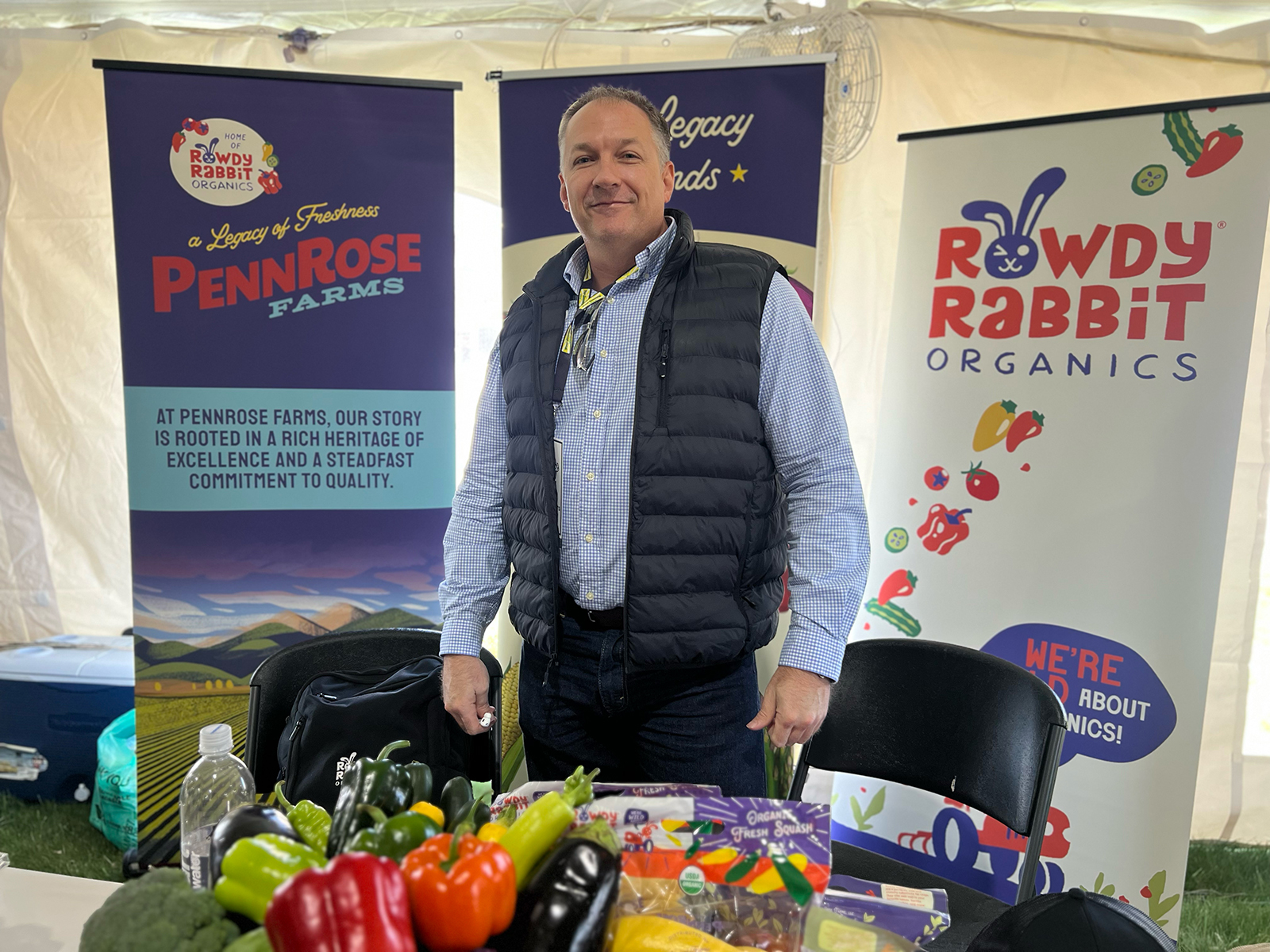 Shane Rogers of PennRose Farms.