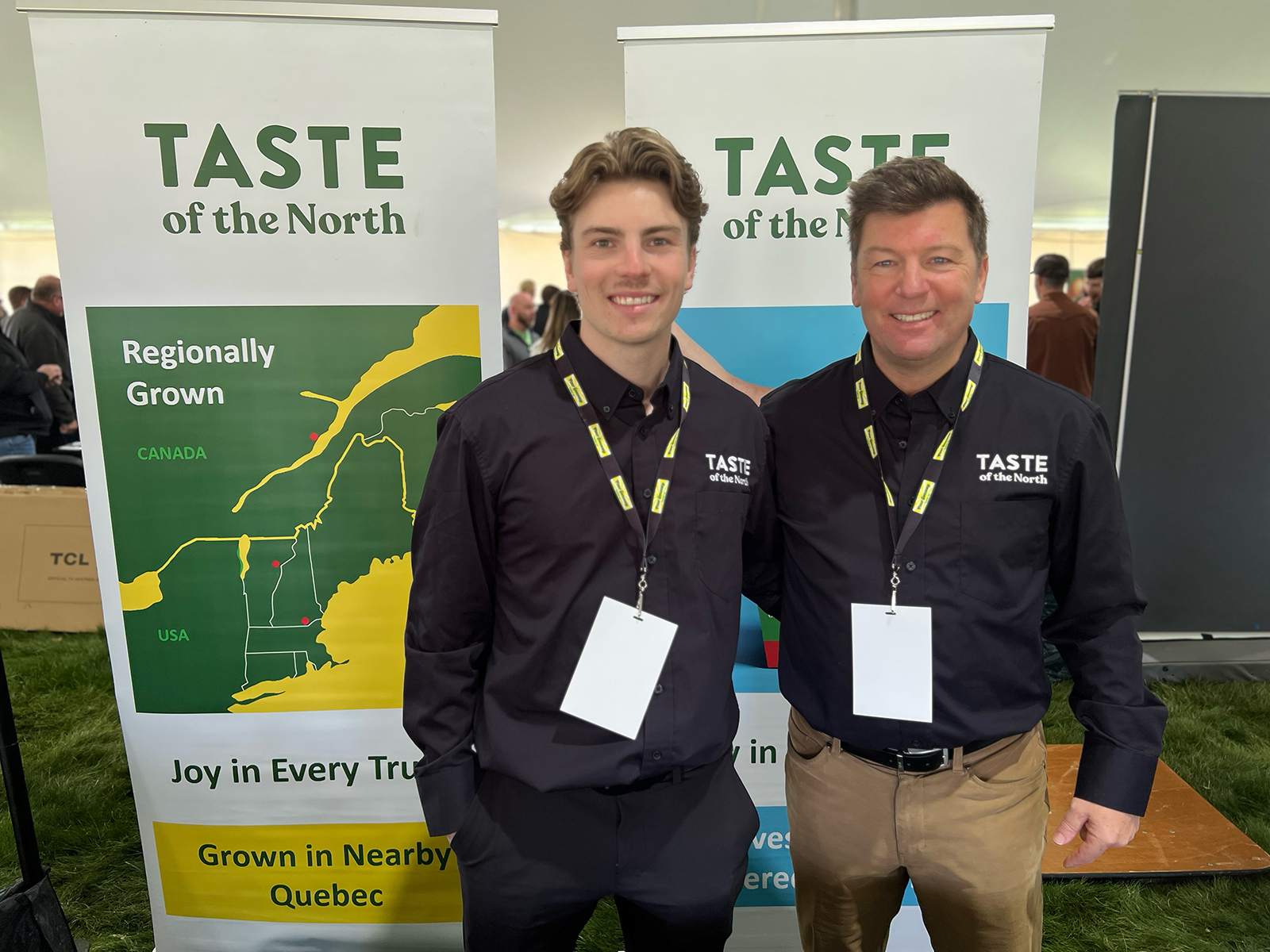 Benjamin Frechette and Eric Frechette of Taste of the North.