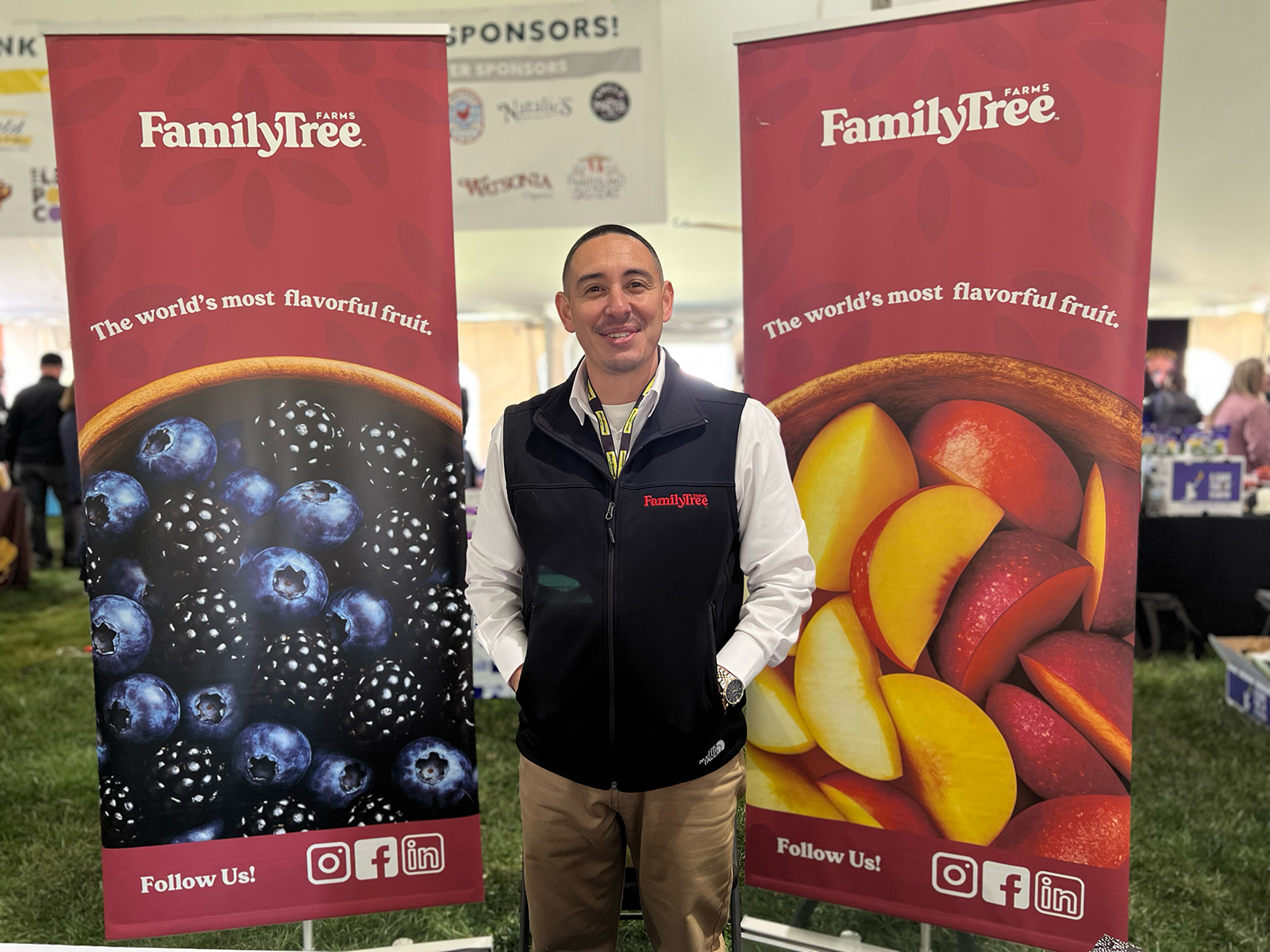 Mike Romero of Family Tree Farms.